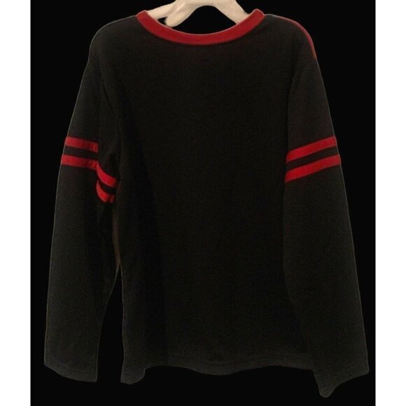 Star Wars Boys Pajama Shirt Top Size 10/12 First Order Darth Vader Red Black - Picture 6 of 10